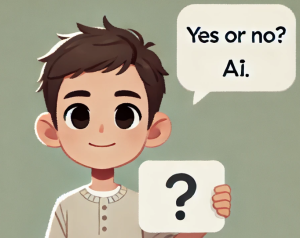 AI Yes or No? Image created by ChatGPT